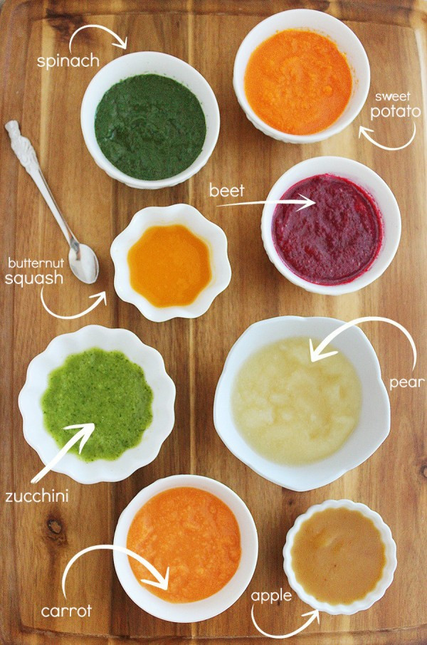 Baby Food Puree Recipes
 8 Easy Homemade Baby Purées First Foods