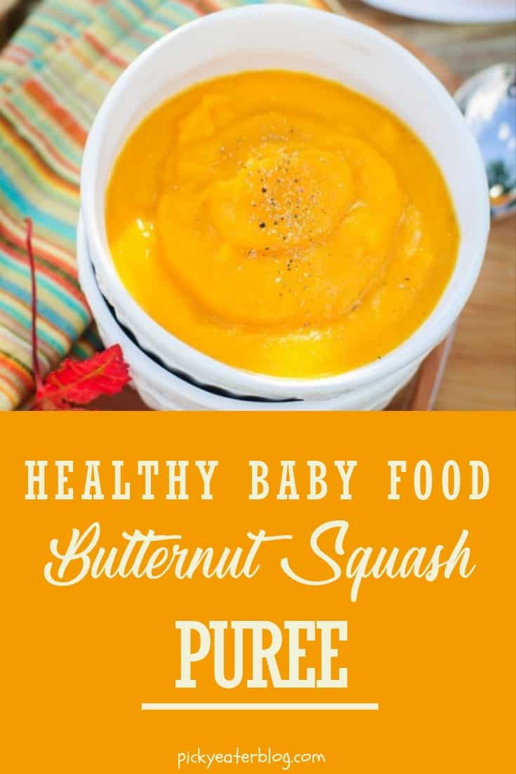 Baby Food Puree Recipes
 Baby Food Recipes Butternut Squash Puree The Picky Eater