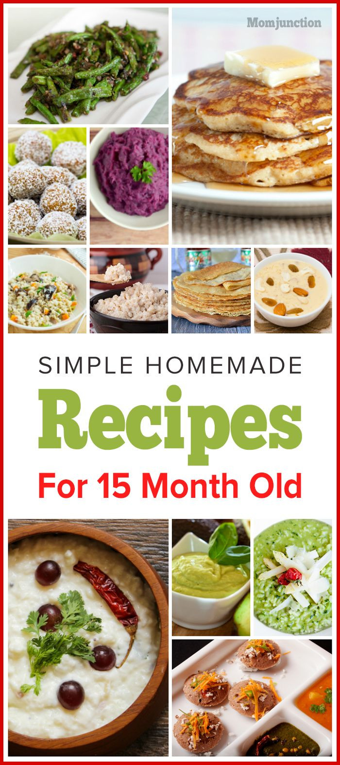 Baby Food Recipes 12 Months
 Healthy And Interesting Food Ideas For 15 Month Olds