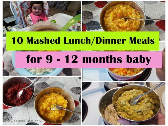 Baby Food Recipes For 10 Months Old
 10 Mashed Meals for 9 12 months baby