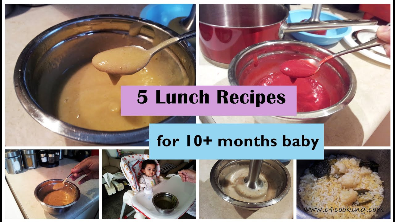 Baby Food Recipes For 10 Months Old
 5 Lunch recipes for 10 months baby stage3 10 months