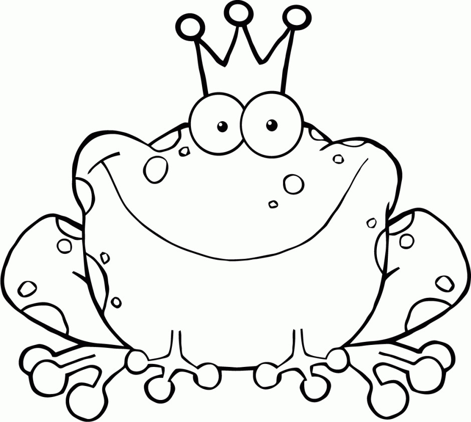 Baby Frog Coloring Pages
 Frog Prince Coloring Pages