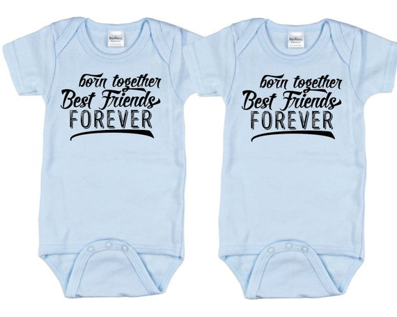 Baby Gifts For Twins Boys
 Cute Baby t for twin boys Born To her Best Friends