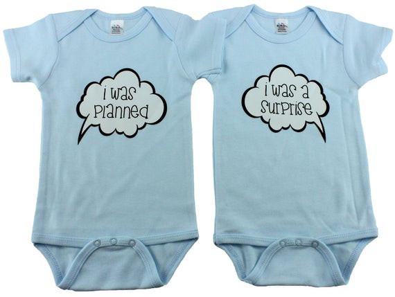 Baby Gifts For Twins Boys
 Twin Boy Baby Gifts I was planned I was a surprise
