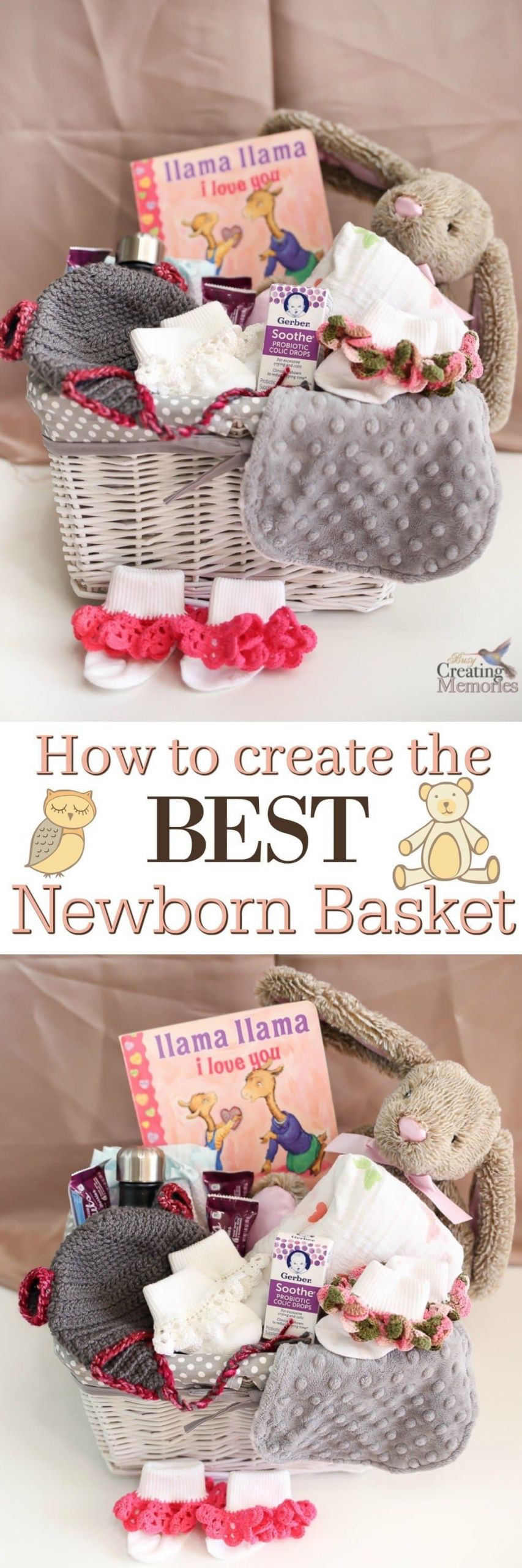 Baby Gifts Ideas Pinterest
 How to create the BEST Newborn Gift Basket that Mom will love