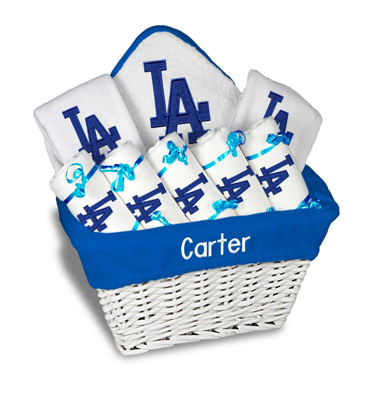 Baby Gifts Los Angeles
 Personalized Los Angeles Dodgers Gift Basket