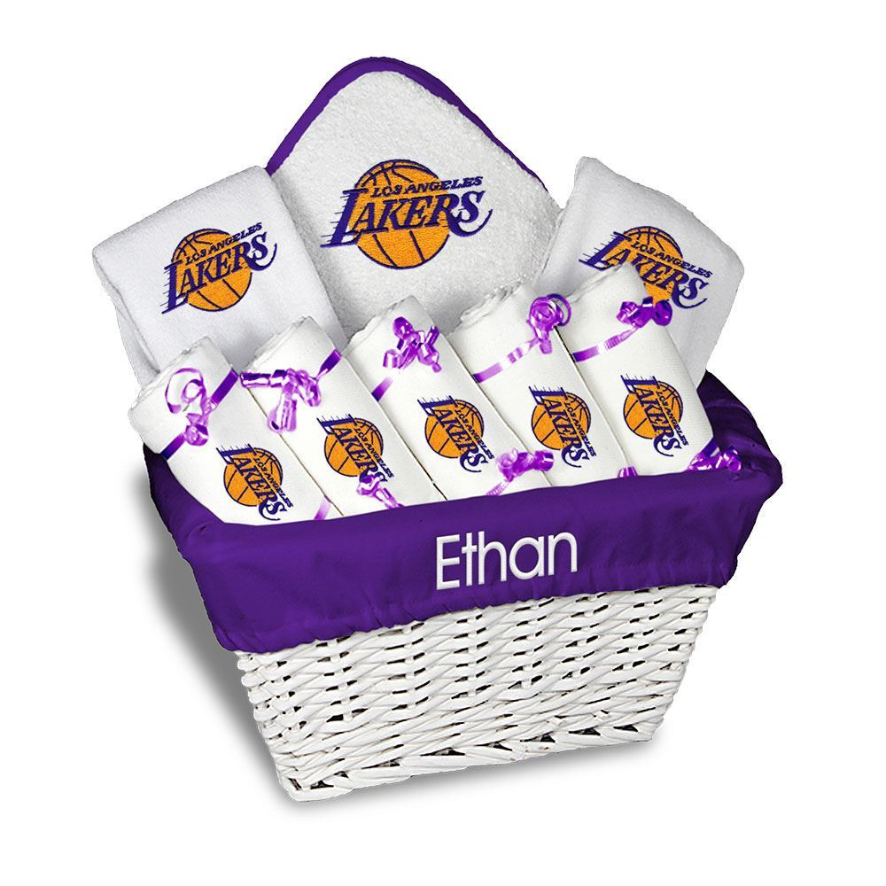 Baby Gifts Los Angeles
 Personalized Los Angeles Lakers Gift Basket
