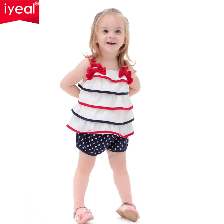 Baby Girl Fashion Outfits
 IYEAL Baby Girl Clothes Set Fashion Summer Infant Princess