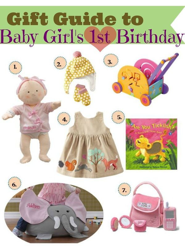 Baby Girl First Birthday Gift
 Gift ideas for baby girls first birthday