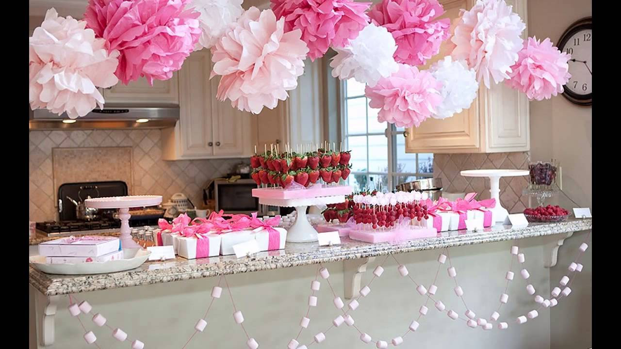 Baby Girl Shower Decorating Ideas
 Cute Girl baby shower decorations
