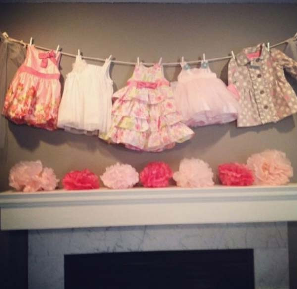 Baby Girl Shower Decorating Ideas
 22 Cute & Low Cost DIY Decorating Ideas for Baby Shower