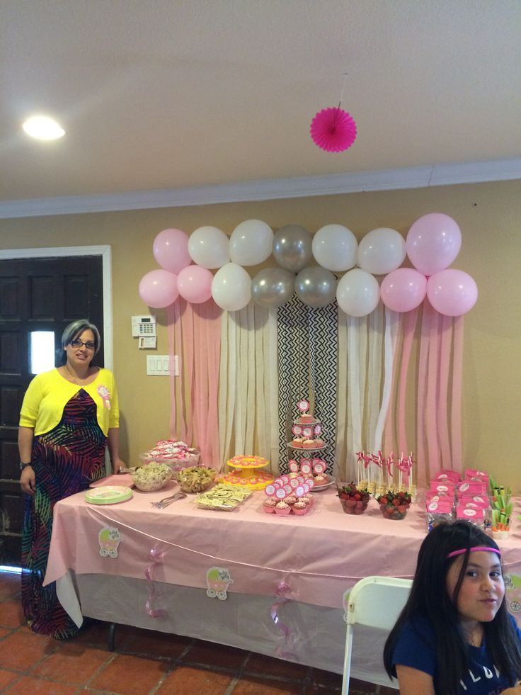 Baby Girl Shower Decorating Ideas
 109 best images about Baby shower ideas on Pinterest