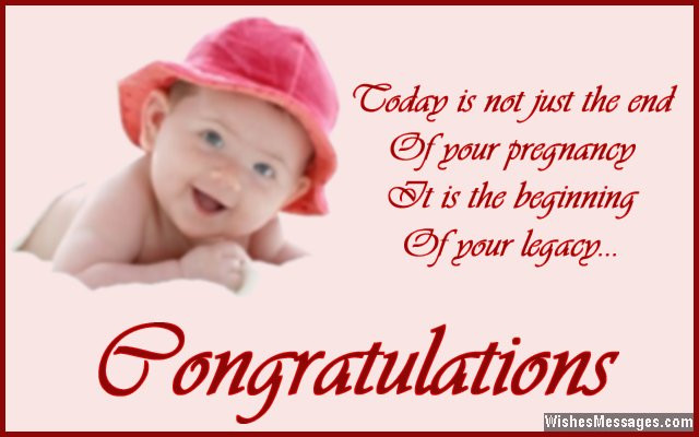 Baby Greeting Quotes
 Congratulations for Baby Boy Newborn Wishes and Quotes