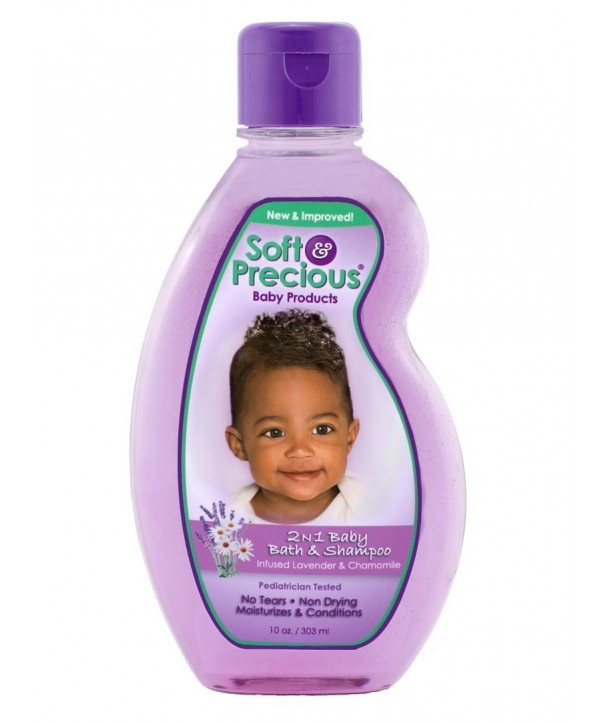 Baby Hair Product
 Soft & Precious 2 in 1 Baby Bath & Conditioning Shampoo 10oz