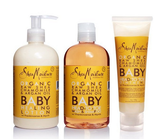 Baby Hair Product
 SheaMoisture’s Organic Raw Shea Butter Baby Collection Now