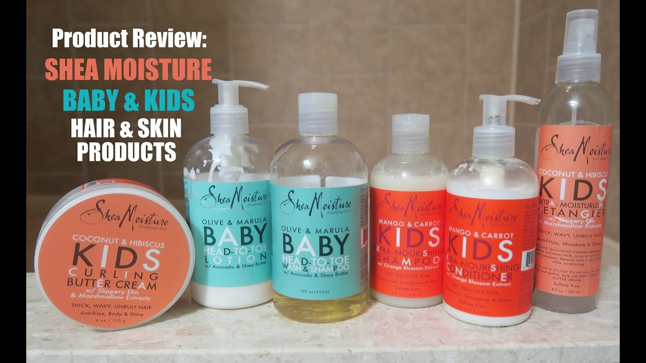 Baby Hair Product
 Product Review Shea Moisture Baby & Kids Hair
