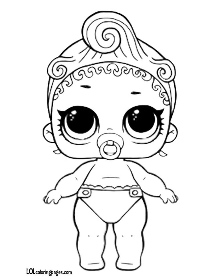 Baby Lol Coloring Pages
 Lol Dolls Lux Sheets Coloring Pages