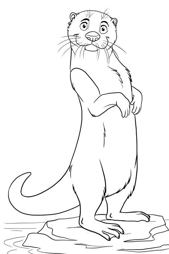 Baby Otter Coloring Pages
 10 Best Otter Coloring Pages For Toddlers