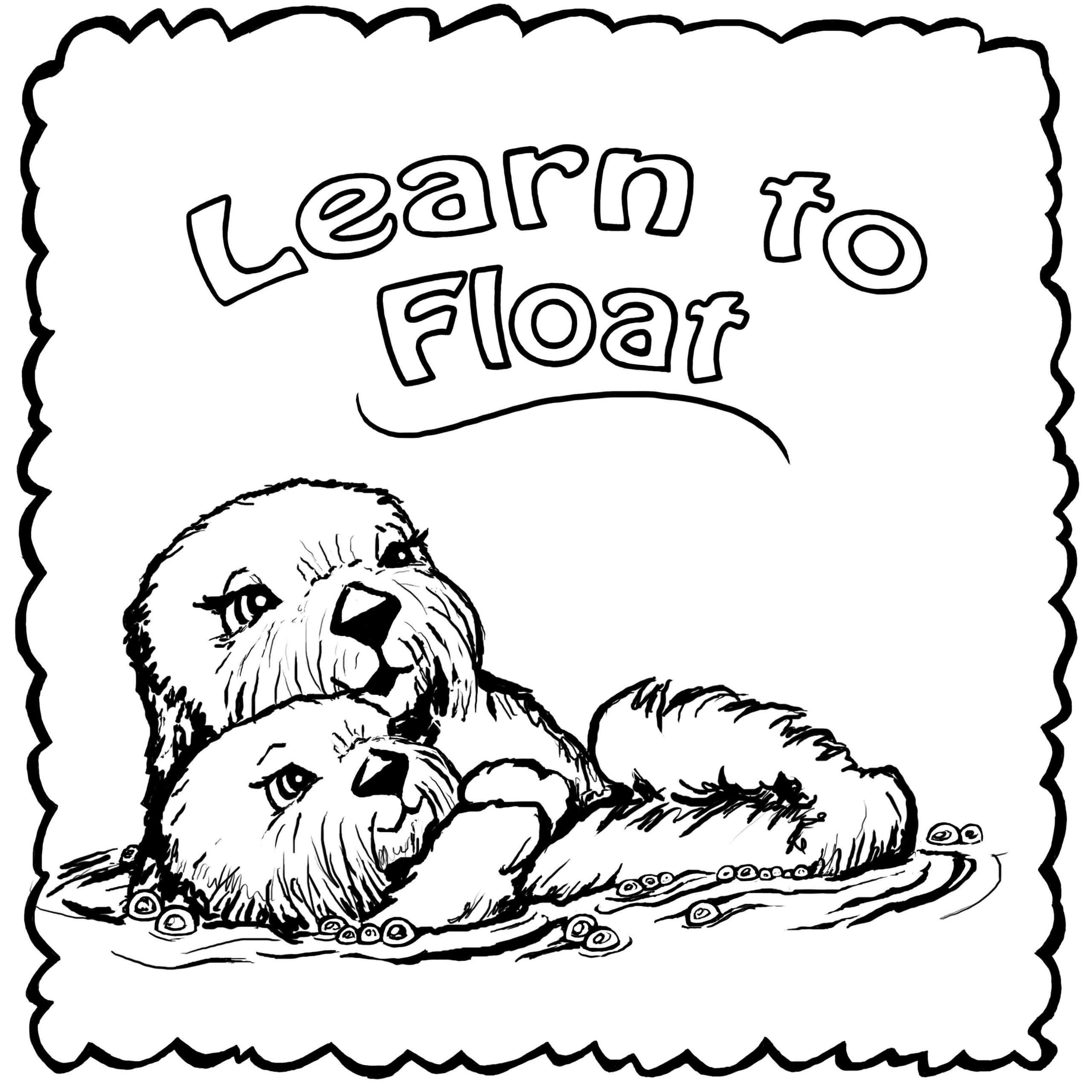 Baby Otter Coloring Pages
 Coloring Pages