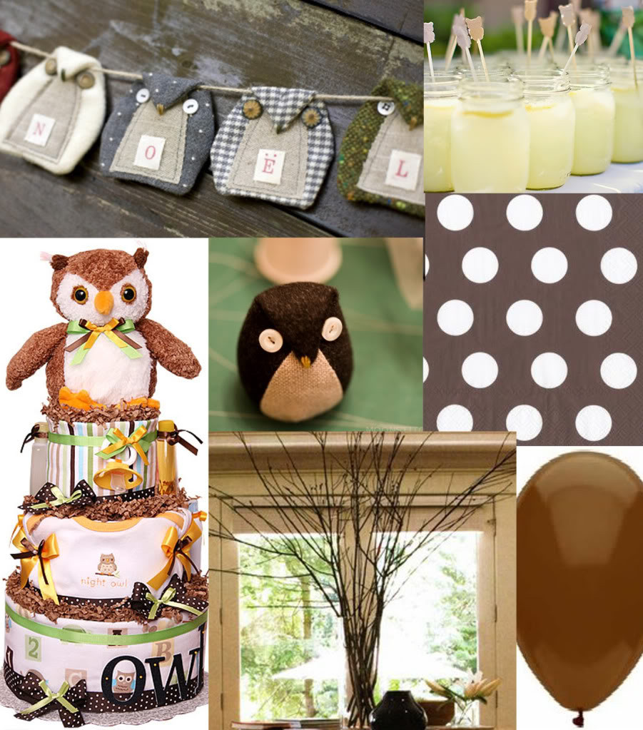Baby Owl Decor
 Owl Baby Shower Decorations