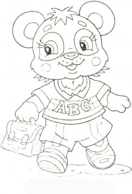 Baby Panda Coloring Page
 Cute Baby Panda Coloring Pages for Kids Disney Coloring