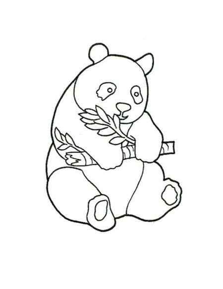 Baby Panda Coloring Page
 Cute Baby Panda Coloring Pages for Kids Disney Coloring
