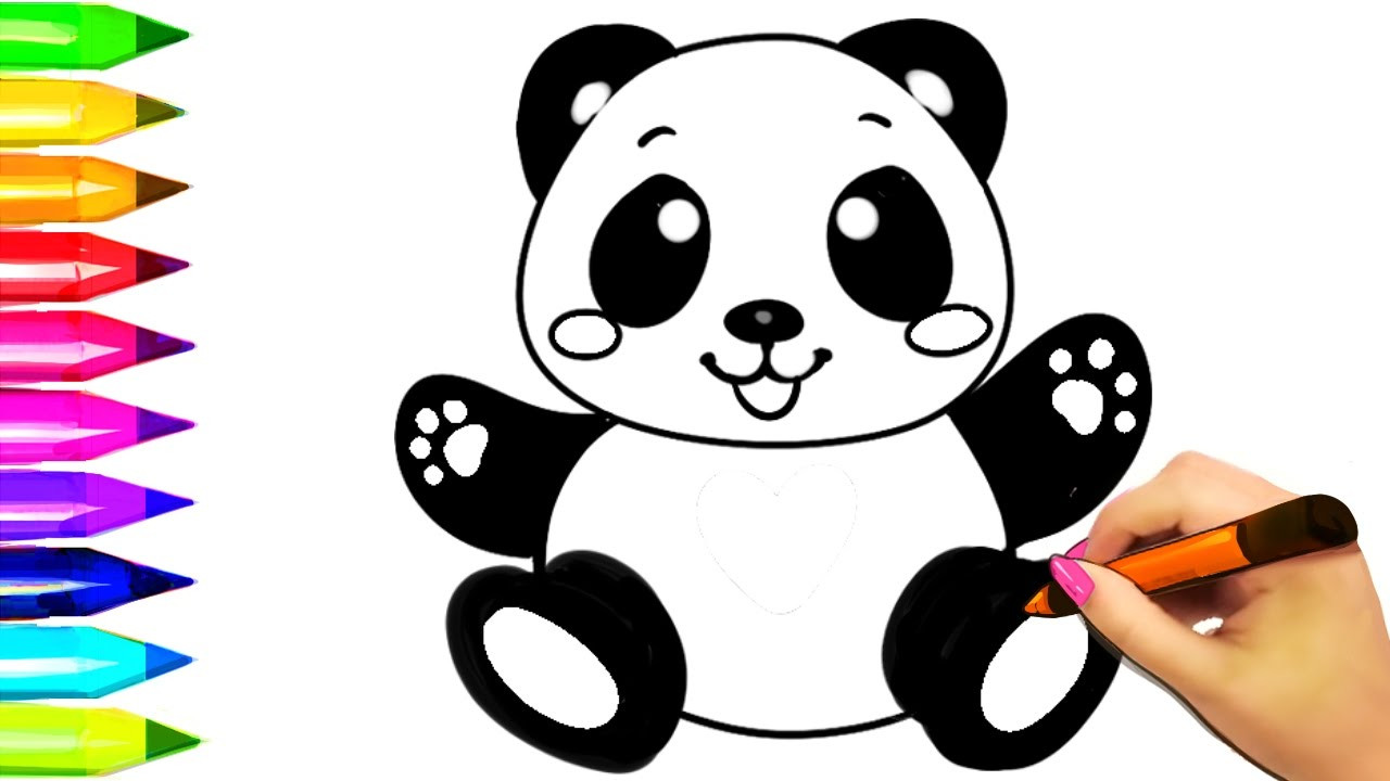 Baby Panda Coloring Page
 Baby Panda Coloring Pages
