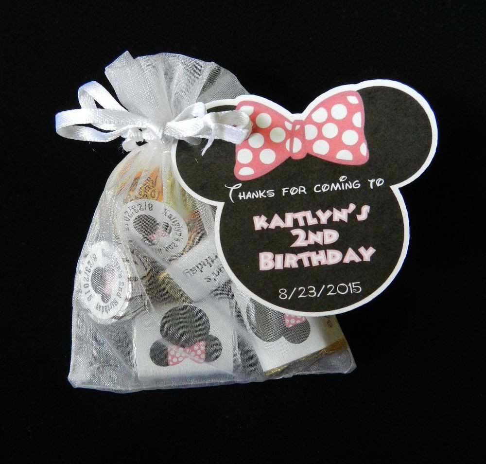 Baby Party Favor
 UNIQUE PERSONALIZED MINNIE MOUSE BIRTHDAY PARTY BABY