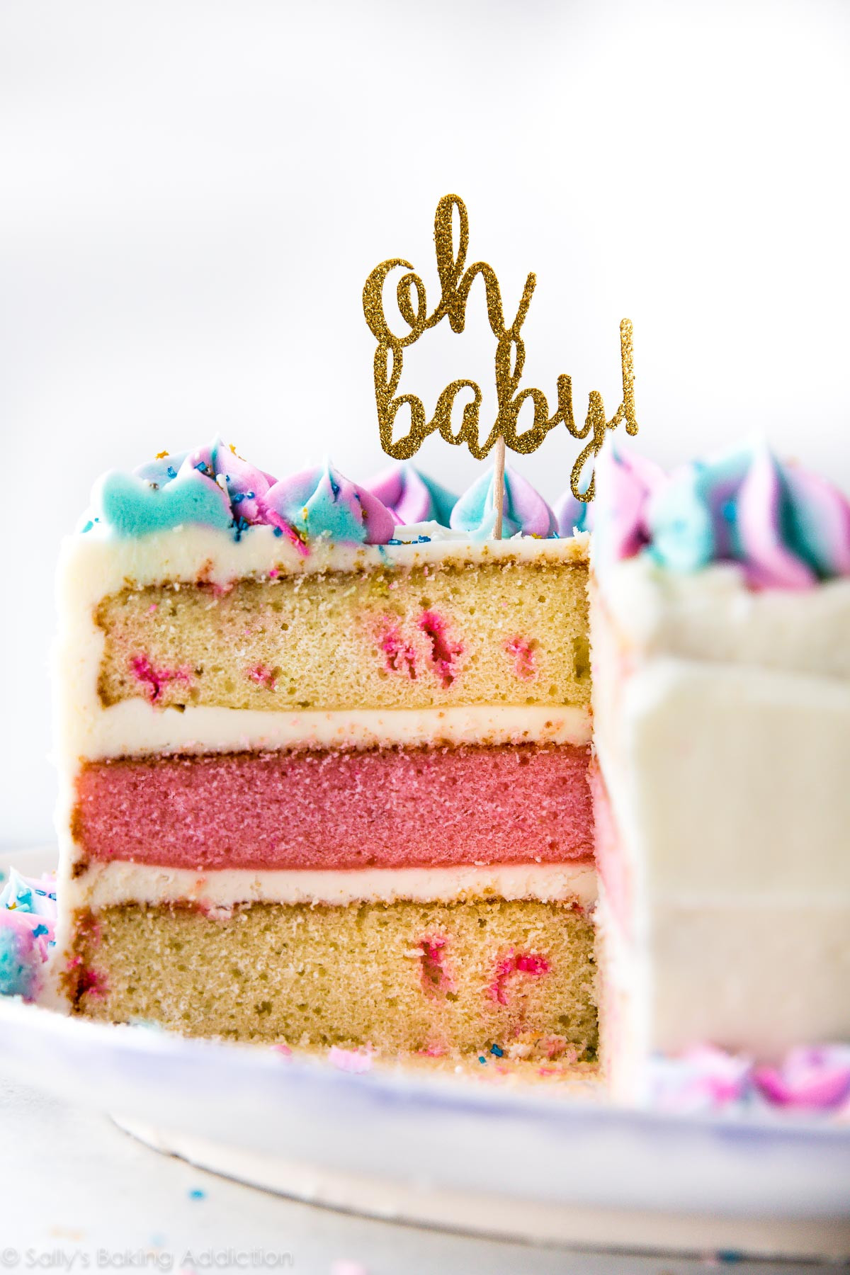 Baby Reveal Party Cakes
 Gender Reveal Cake