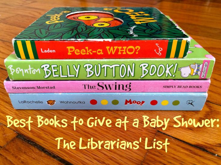 Baby Shower Book Gift Ideas
 Best Books to Give at a Baby Shower
