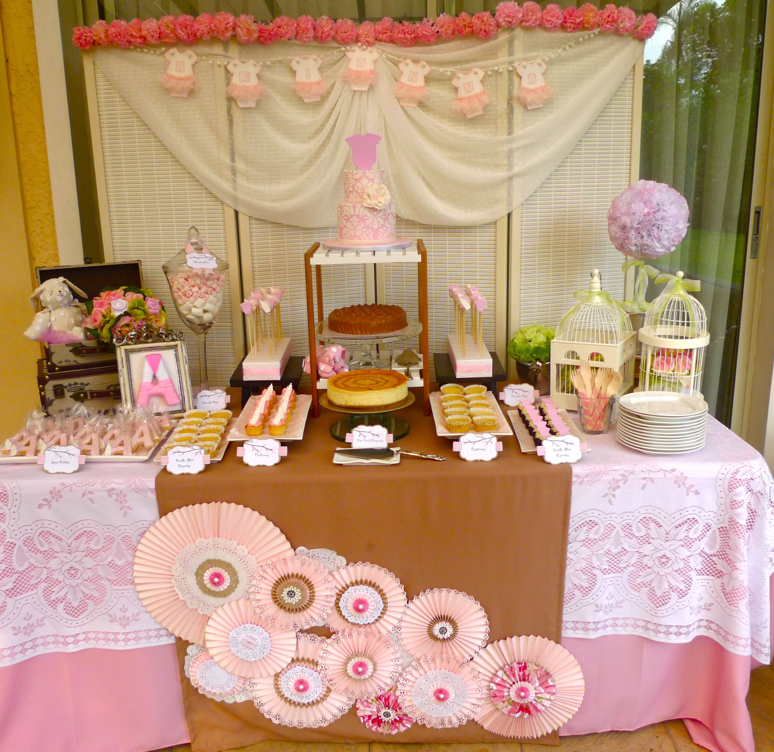 Baby Shower Decorating Ideas Pinterest
 pink baby shower Fun Ideas