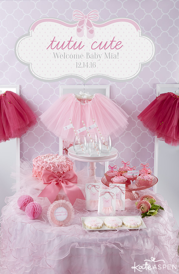 Baby Shower Decorating Ideas Pinterest
 Cute Girl Baby Shower Themes & Ideas – Fun Squared