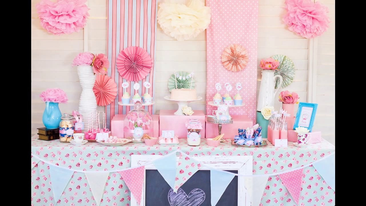 Baby Shower Decoration Ideas
 Princess baby shower themes decorations ideas