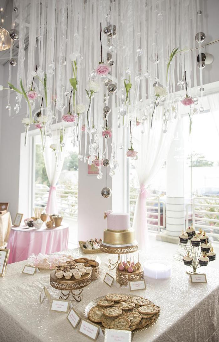 Baby Shower Decoration Ideas
 Kara s Party Ideas Royal Pink Gold Baby Shower