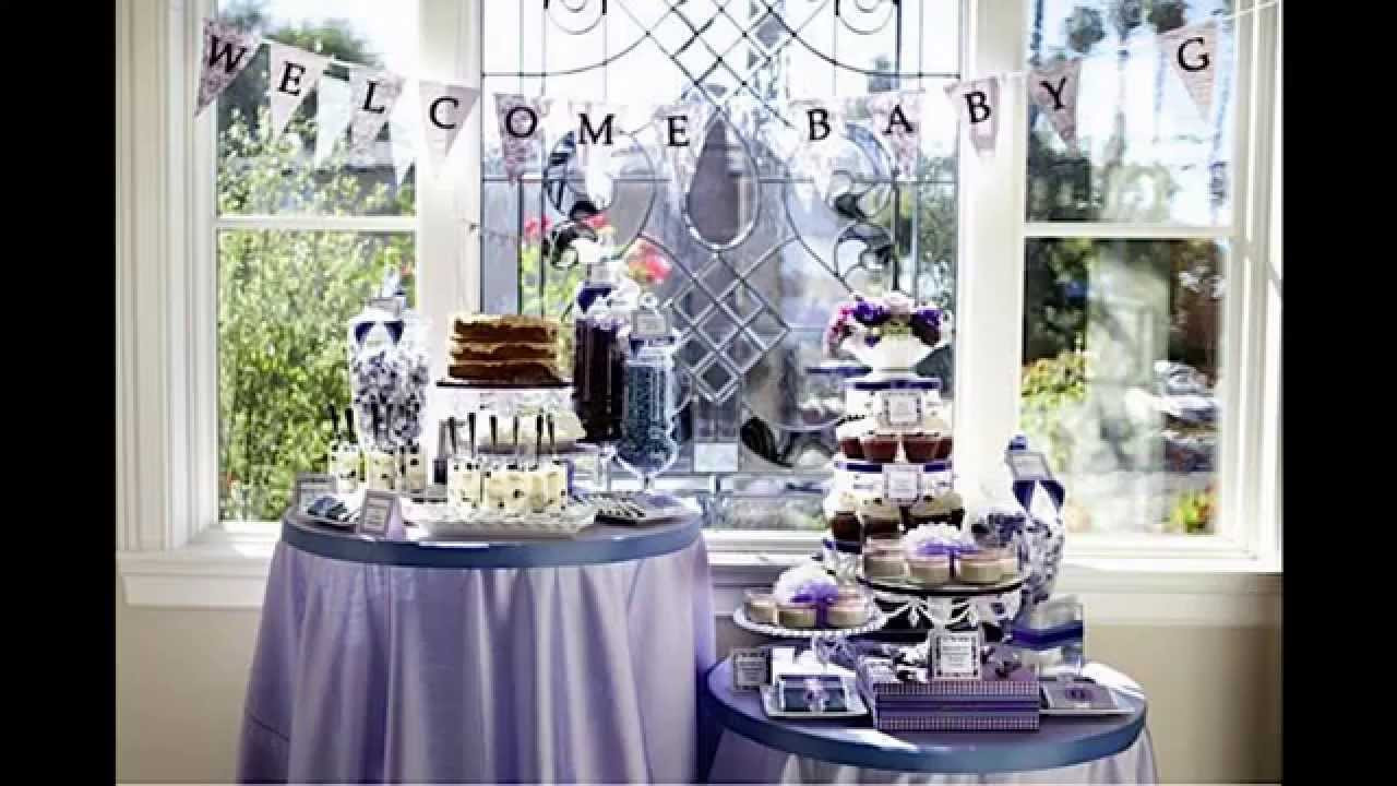 Baby Shower Decoration Ideas
 Purple baby shower themes decorations ideas