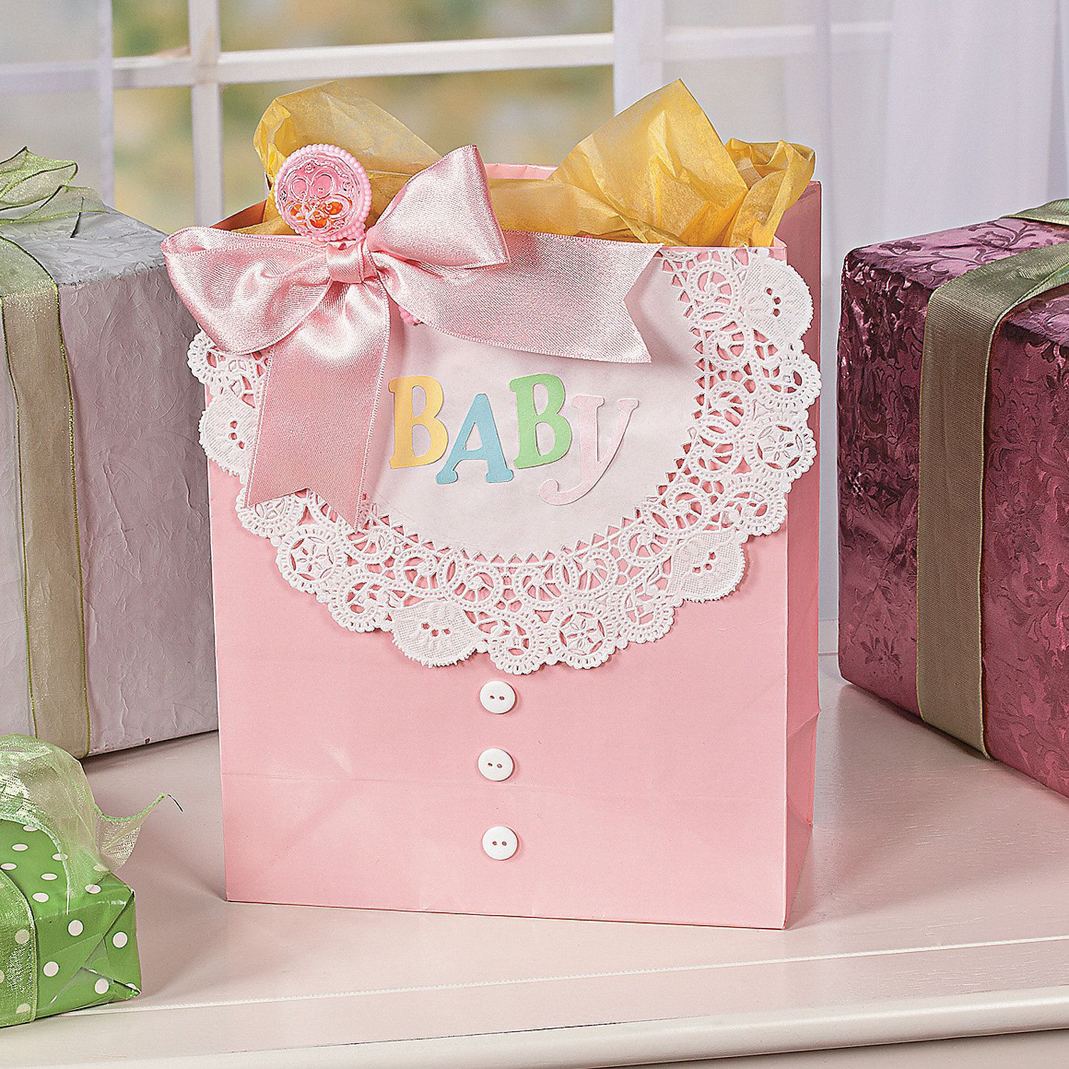 Baby Shower Gift Bags Ideas
 Baby Gift Bag OrientalTrading