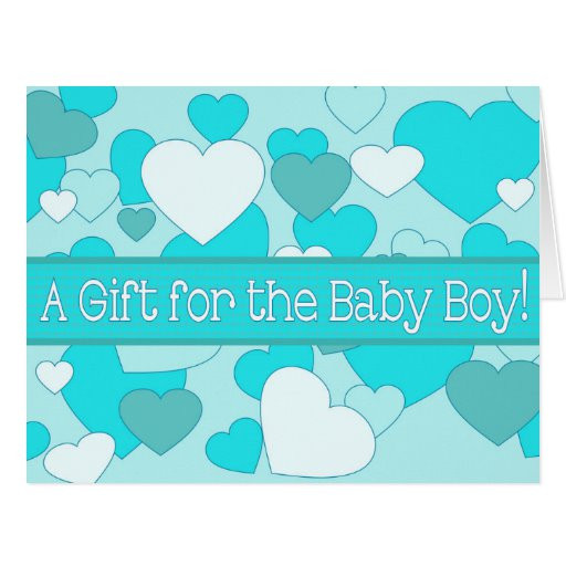 Baby Shower Gift Cards
 Baby Boy Shower Gift Card
