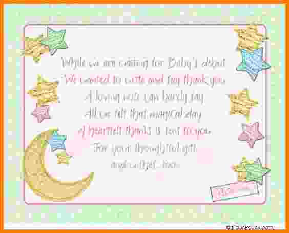 Baby Shower Gift Cards Wording
 11 baby shower thank you card wording