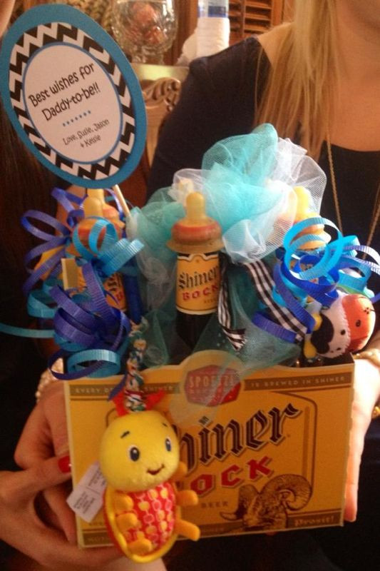 Baby Shower Gift Ideas For Mom And Dad
 Baby shower t for dad I could make better Bud Light