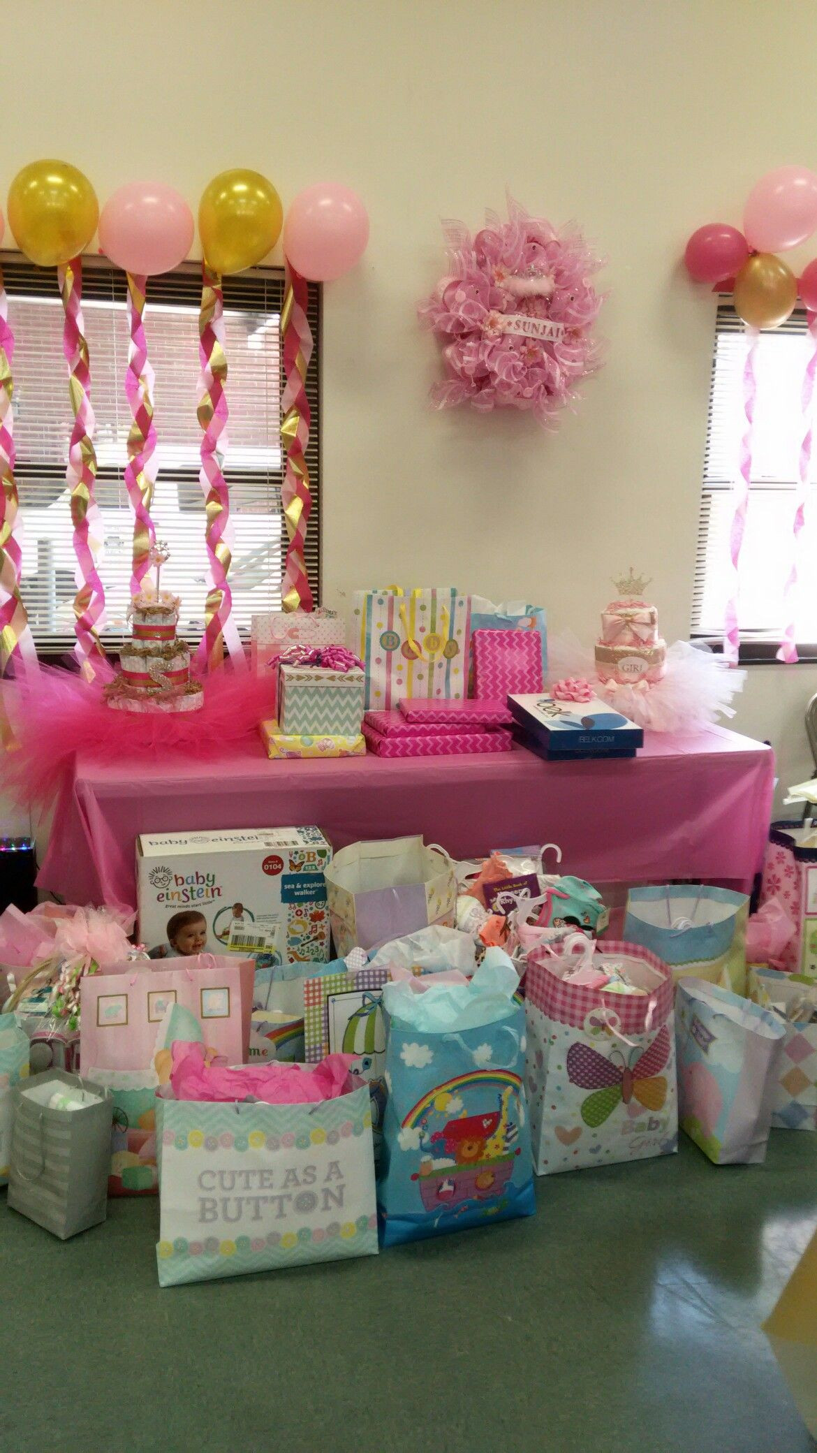 Baby Shower Gift Table
 My niece s baby shower t table in 2019