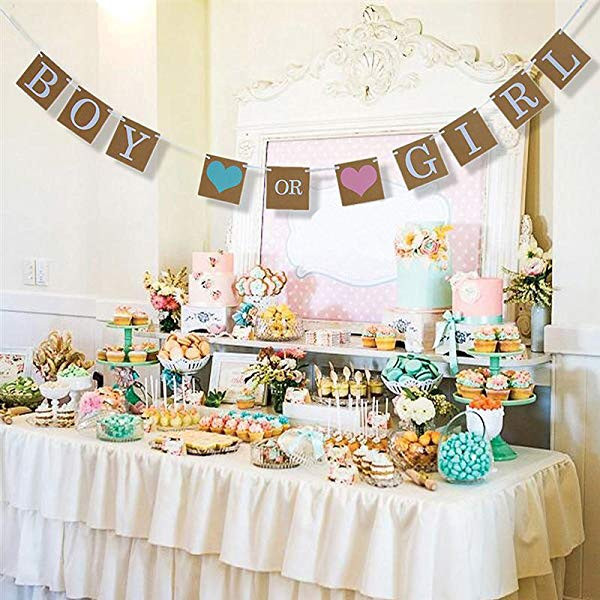 Baby Shower Party Decoration Ideas
 Amazon Baby Shower Decorations Gender Reveal Party