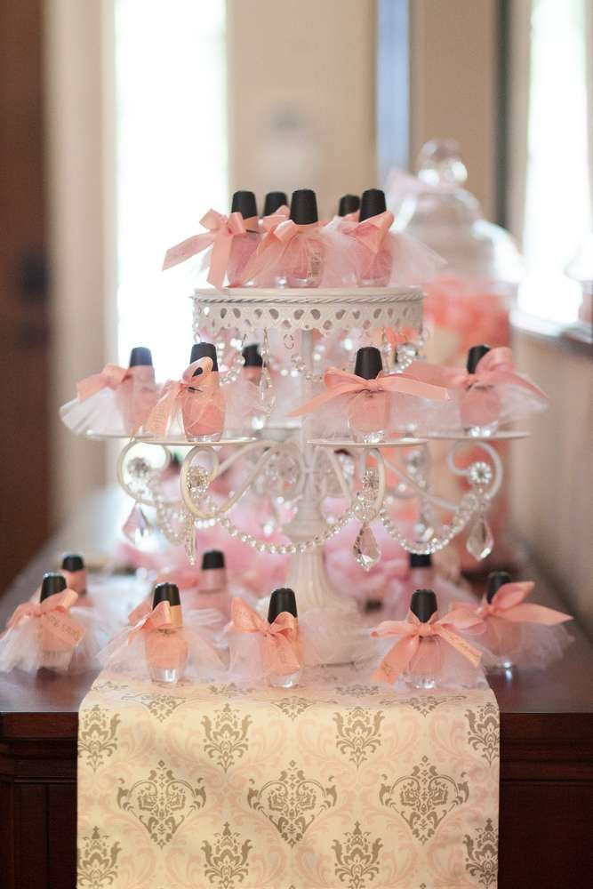 Baby Shower Party Ideas For Girl
 Shabby chic baby shower party favors See more party