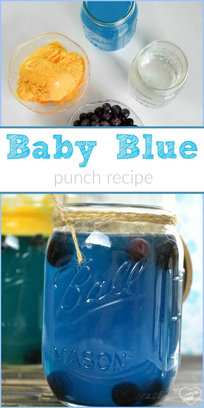 Baby Shower Punch Recipes Blue
 Baby Blue Hawaiian Punch Recipe · The Typical Mom