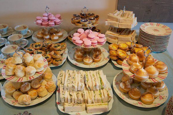 Baby Shower Tea Party Food
 Show us your party Mandi s ever so posh baby shower