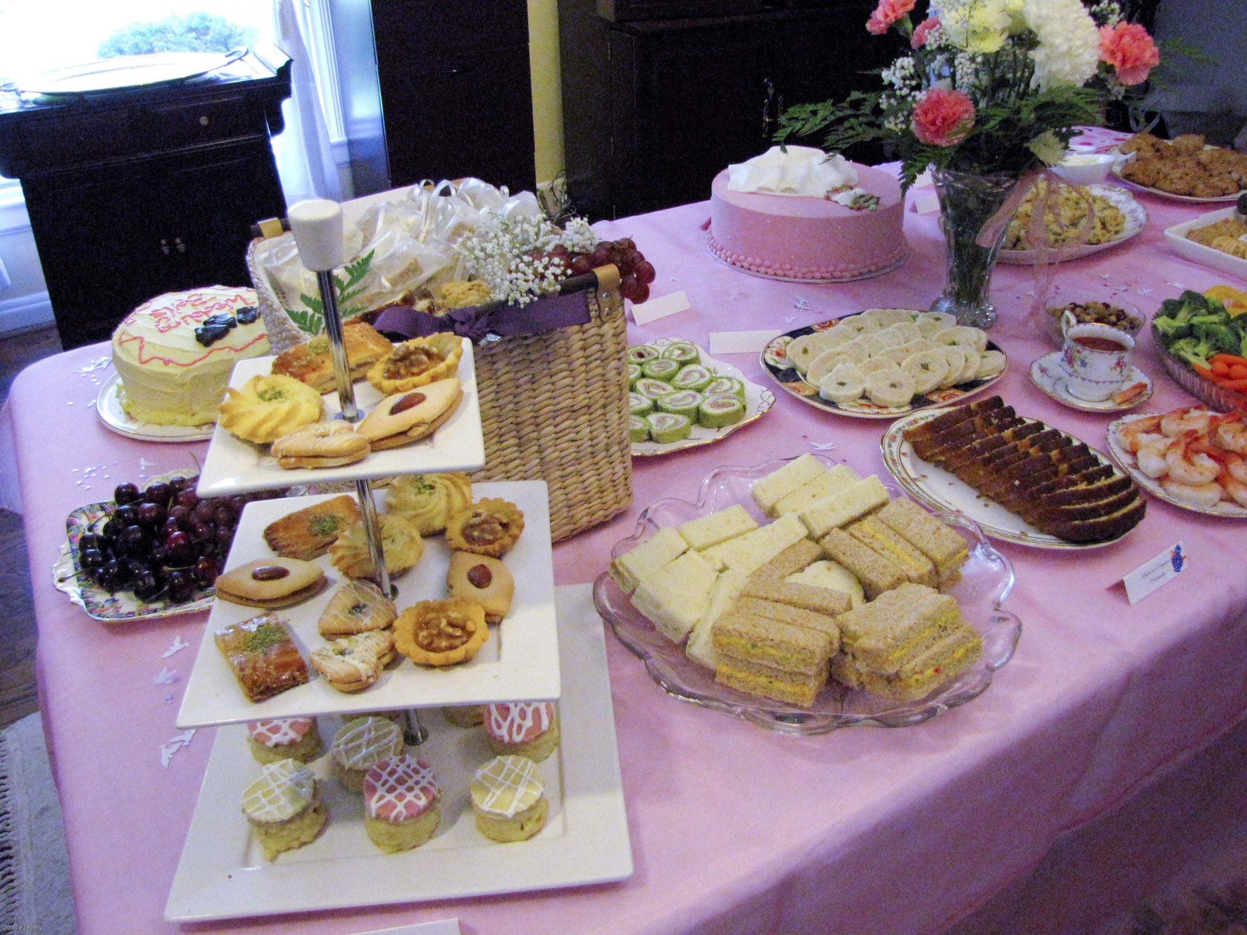 Baby Shower Tea Party Food
 A Jane Austen Tea Party Bridal Shower
