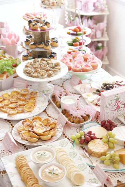 Baby Shower Tea Party Food
 French baby shower food ideas lil croissants with nutella
