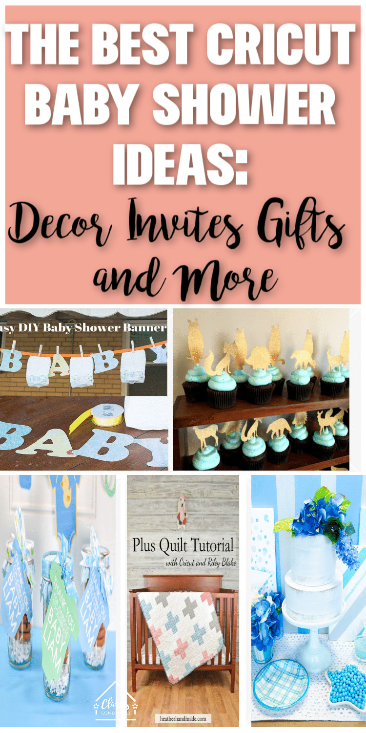 Baby Showers Gift Ideas
 Easy Cricut Baby Shower Ideas Gifts Decor and More