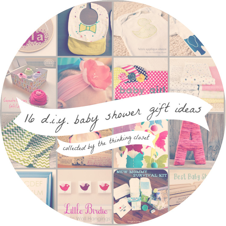 Baby Showers Gift Ideas
 16 DIY Baby Shower Gifts — the thinking closet