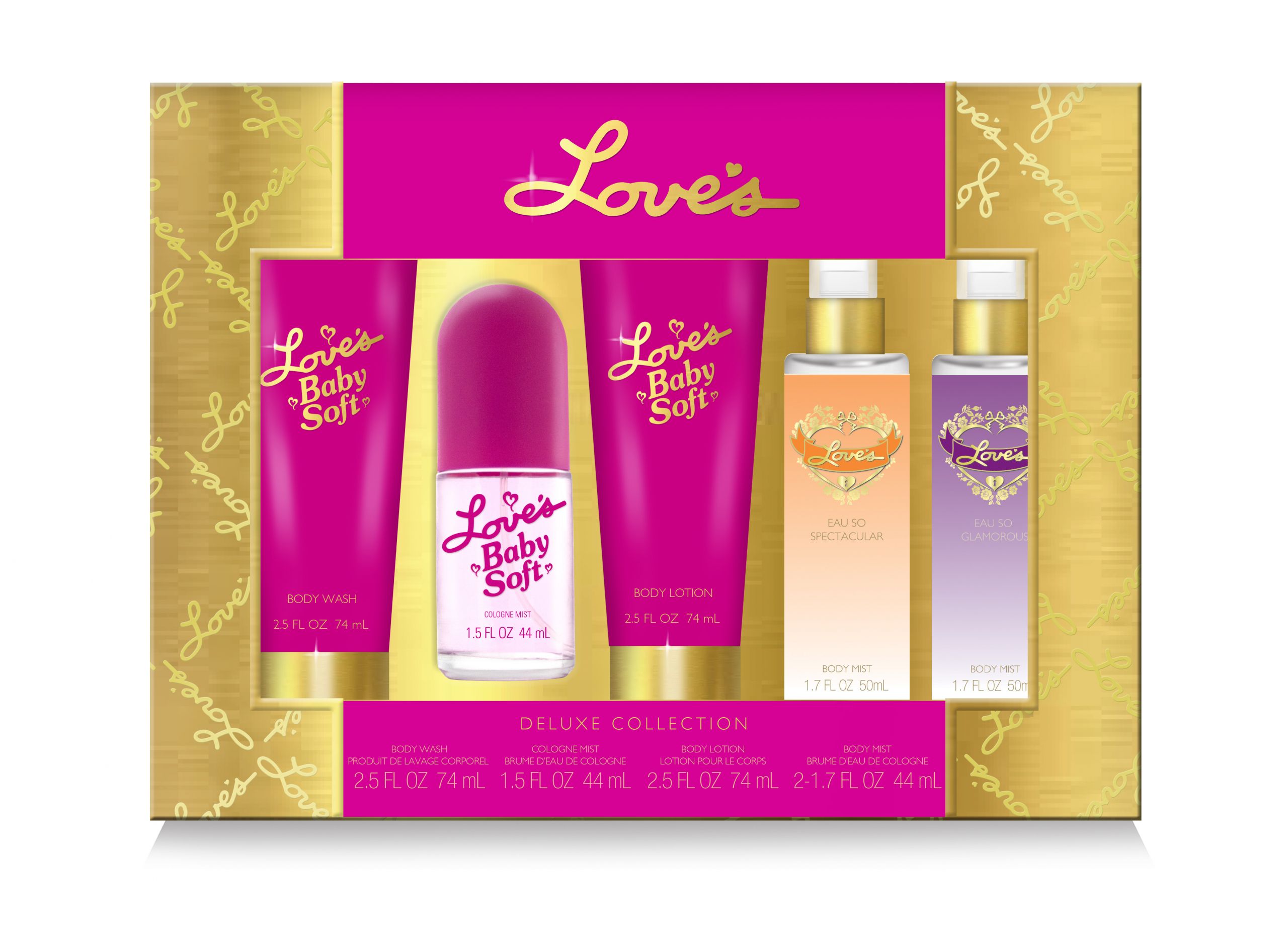 Baby Soft Perfume Gift Sets
 Love s 5 piece Deluxe Fragrance Gift Set for Women