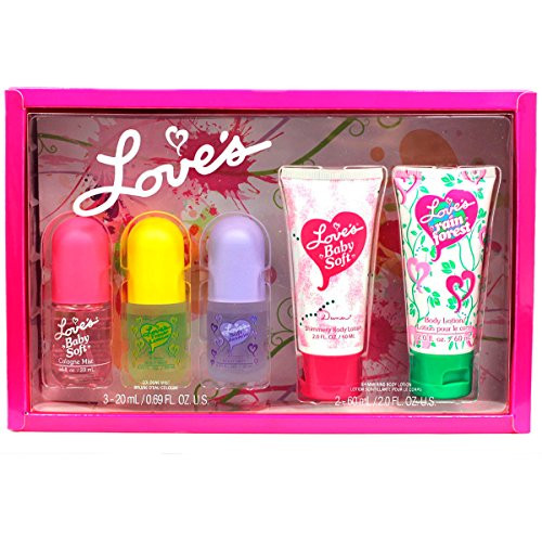 Baby Soft Perfume Gift Sets
 Dana Loves Baby Soft Cologne Body Spray Lotion Box Set for